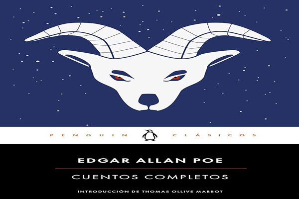 Versión actualizada de la portada de Cuentos completos de Edgar Allan Poe