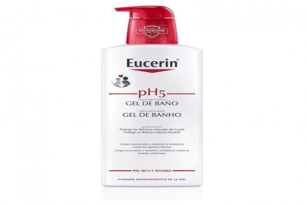 Gel de ducha hidratante con pH5 de Eucerin