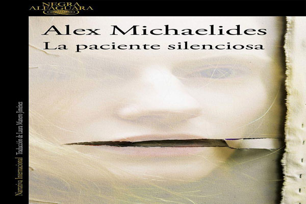 Libros recomendados de suspenso - Vista de la primera versión de un ejemplar de la novela de La paciente silenciosa