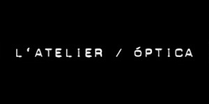 Logo de la tienda de gafas Óptica L’Atelier
