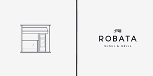 Restaurantes de comida japonesa en Madrid - Logo del restaurante japonés Robata