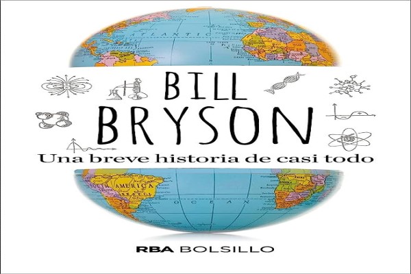 Portada de una breve historia del casi todo