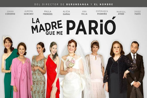 Obras de teatro en Madrid - Flyer promocional de La madre que me parió