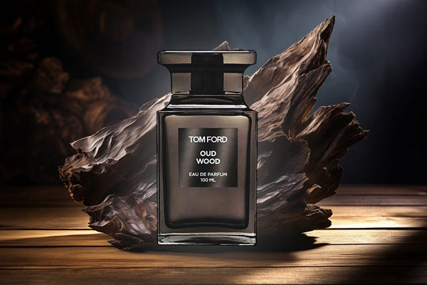 Mejores perfumes para hombres según los expertos - Presentación de la imagen de Tom Ford Oud Wood como una de las versiones más elogiadas 