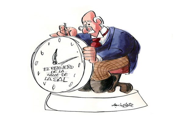 Tiendas de relojes en Madrid - Identidad gráfica de Antigua Relojería el espacio ideal para acceder a las marcas más selectas