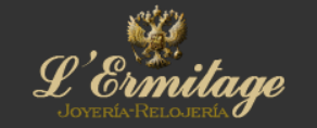Tiendas de relojes en Madrid - Identidad gráfica de Joyería L'Ermitage