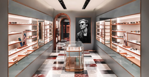 Mejores tiendas del Barrio Salamanca - Interior de la tienda de Oliver Peoples