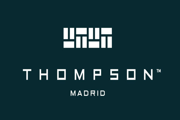 Alojamientos con piscina privada en Madrid - Logo de Thompson Madrid, como parte de los hoteles de la cadena hotelera estadounidense Hyatt