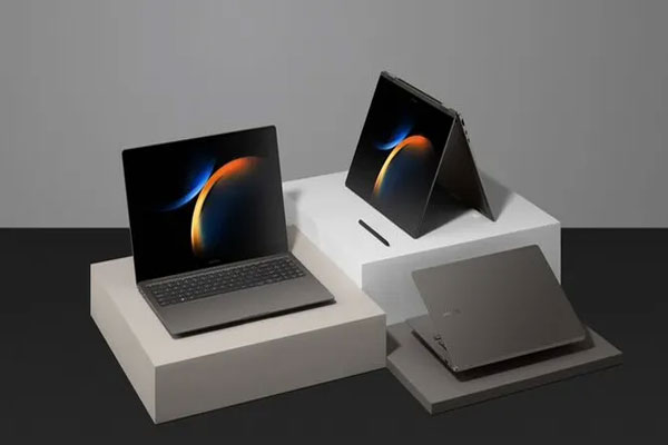 Marcas de computadoras - Parte de las últimas novedades de la multinacional electrónica Samsung con laptops convertibles y pantallas de 360°