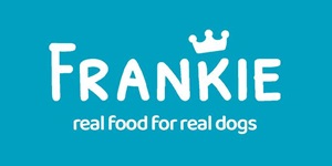 Comida para perros - Logo de la marca Frankie The King