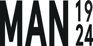 Ropa elegante de hombre - Logo de la tienda Man 1924
