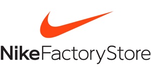 Tiendas de artículos deportivos - Logo de la tienda Nike Factory Store