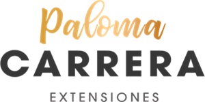 Extensiones de pelo - Logo del centro estético Paloma Carrera