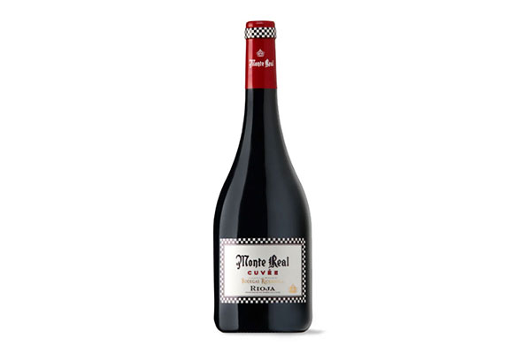 Mejores vinos de España - Imagen comercial de Monte Real Cuvée 2020