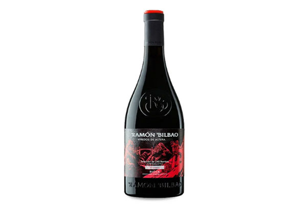 Mejores vinos de España - Presentación comercial de la botella de Ramón Bilbao viñedo de altura 2018