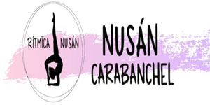 Logo de Gimnasia Rítmica Nusán Carabanchel