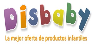 Tiendas para bebé on line - Logo de la tienda Disbaby, venta de productos infantiles
