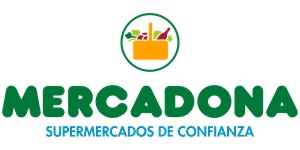 Supermercados en Madrid - Logo del supermercado Mercadona, una de las cadenas de supermercado más populares de Madrid
