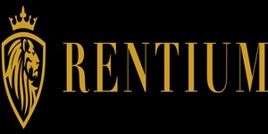 Logo de la agencia Rentium Cars, renta de vehículos de gama alta