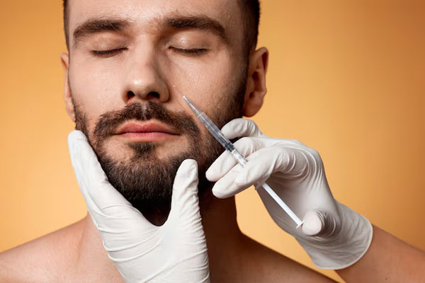 Mejor clínica ácido hialurónico Barcelona - Hombre recurre a procedimientos estéticos para atenuar arrugas en la mejor clínica estética Barcelona