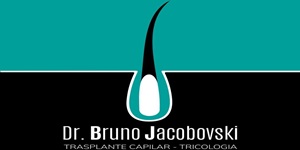 Logo de Clínica Dr. Bruno Jacobovski, expertos en tricología y trasplantes capilares