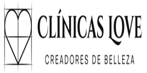 Logo de Clínicas Love, clínica estética reconocida por su calidad y atención