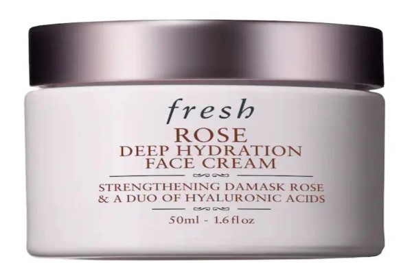 Fresh Rose Deep Hydration Face Cream una crema hidratante y reafirmante con una fragancia espectacular