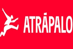 Logo de Atrapalo.com, agencia de viaje online con experiencia