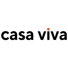 Logo de Casa Viva, tienda especializada en elementos únicos para el hogar como espejo y artículos de decoración