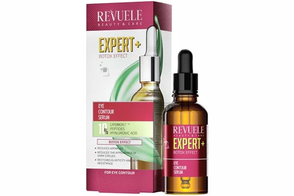 Serum antiarrugas - Serum contorno de ojos efecto botox Expert+ de Revuele